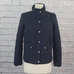 J. Crew Quilted Barn Tack Field Jacket Small E2004